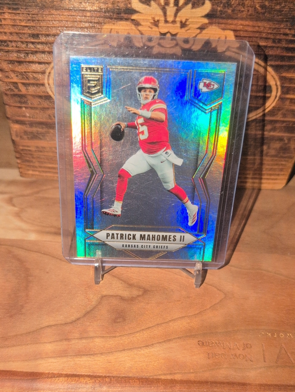 2025 Donruss Elite Patrick Mahomes Silver Refractor Chiefs
